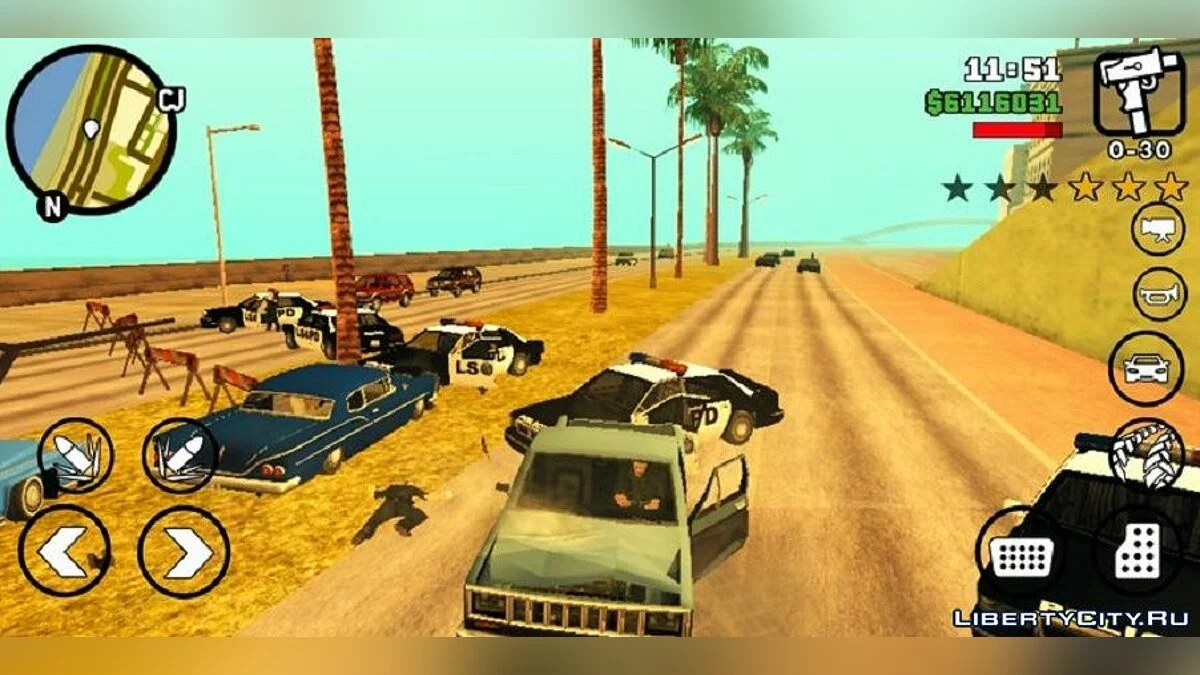 Average Traffic Mode / GTA San Andreas (iOS, Android)