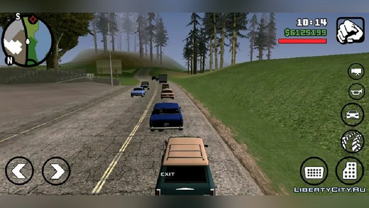 Збільшення трафіку / GTA San Andreas (iOS, Android)