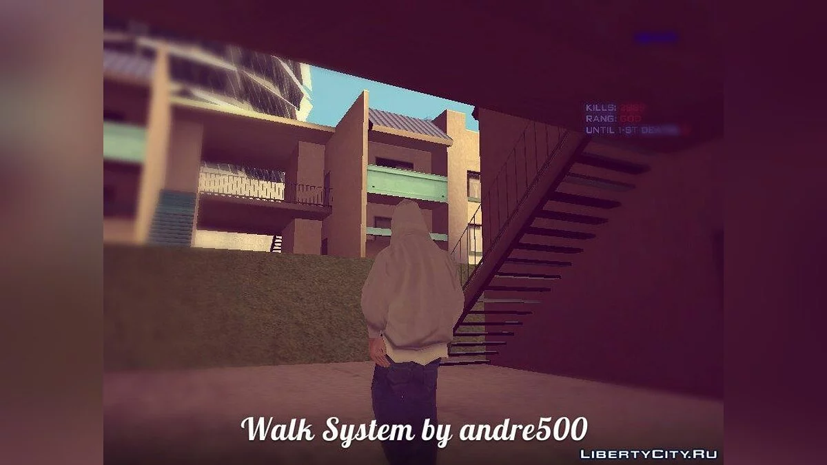 Walk System v 2.0 / GTA San Andreas (iOS, Android)