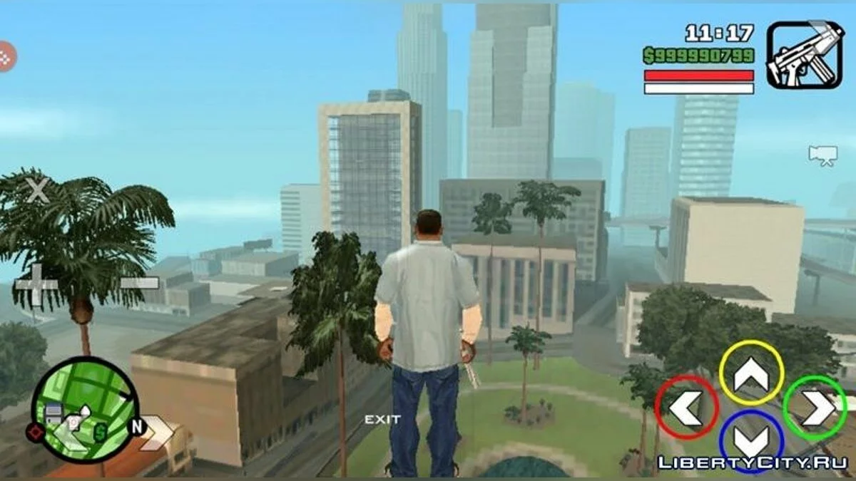 GTA 5 Style Airbreak / GTA San Andreas (iOS, Android)