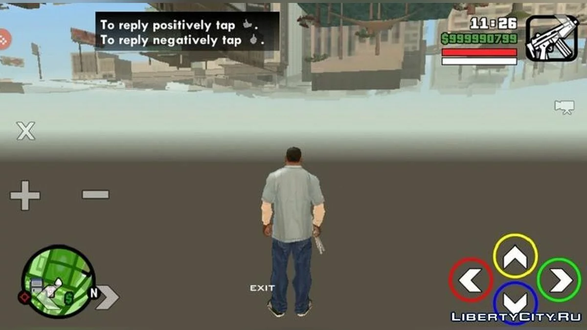 GTA 5 Style Airbreak / GTA San Andreas (iOS, Android)