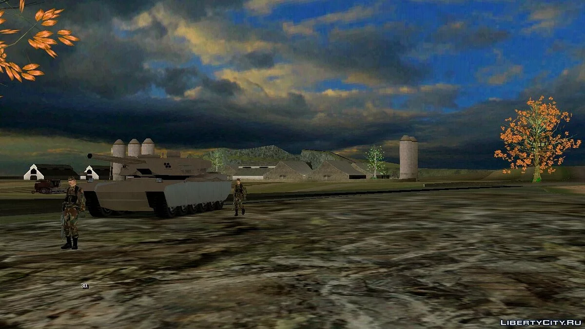 Campamento militar / GTA San Andreas (iOS, Android)