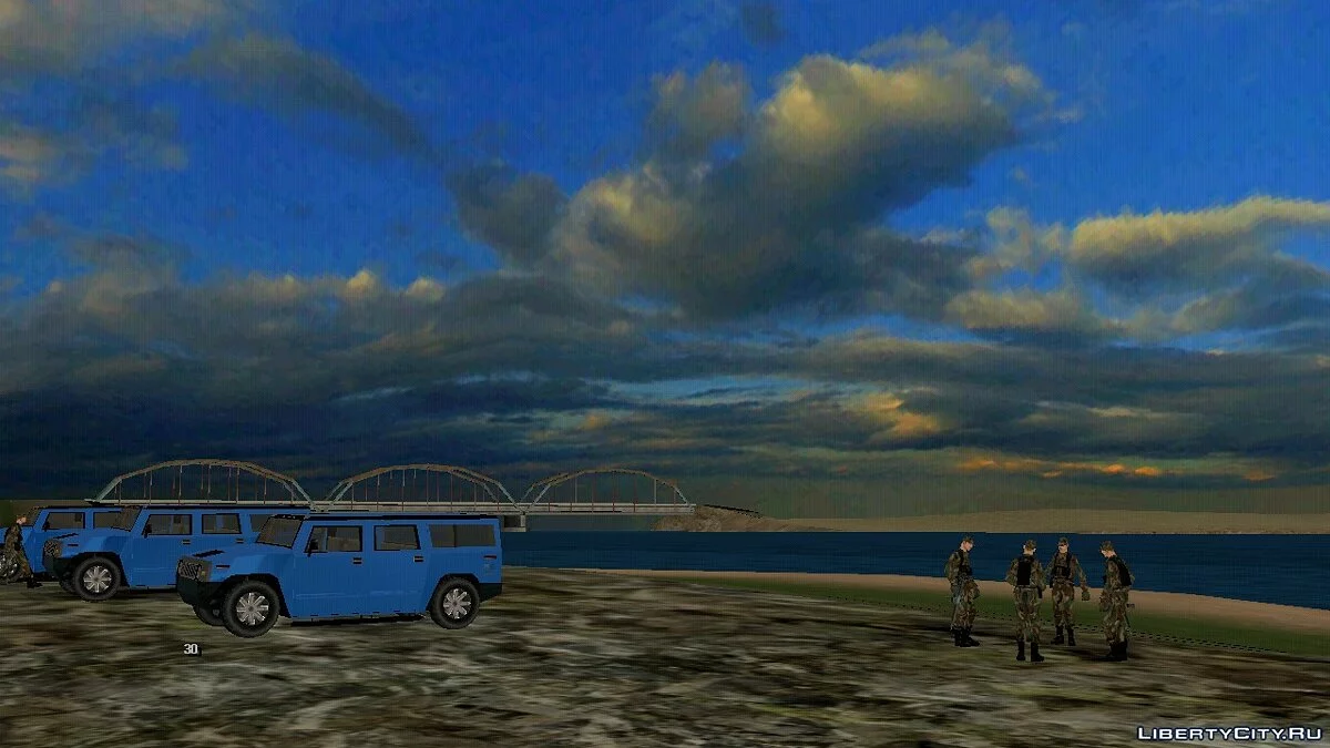 Campamento militar / GTA San Andreas (iOS, Android)