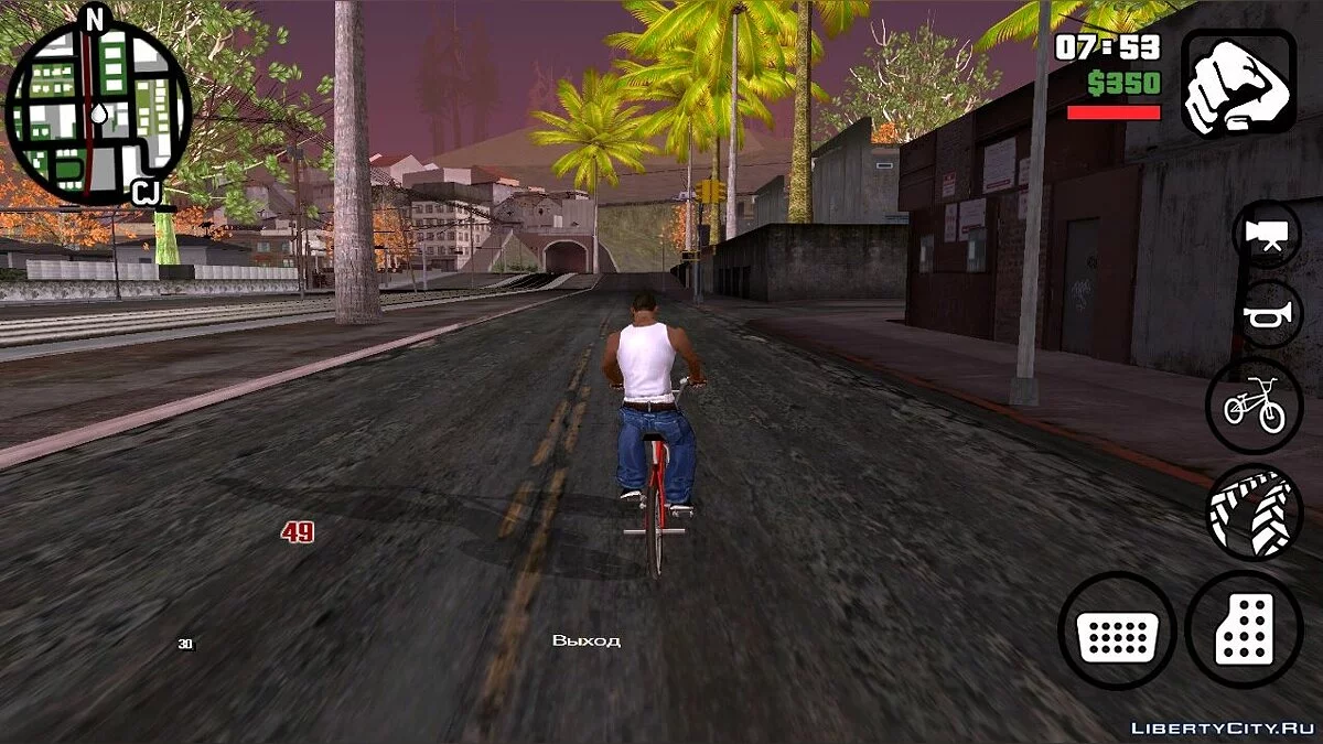 Цифровий спідометр / GTA San Andreas (iOS, Android)
