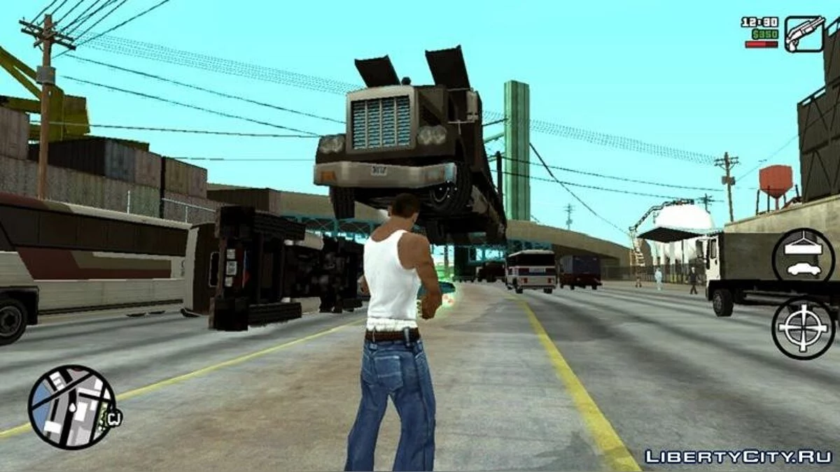 Gravity Gun / GTA San Andreas (iOS, Android)