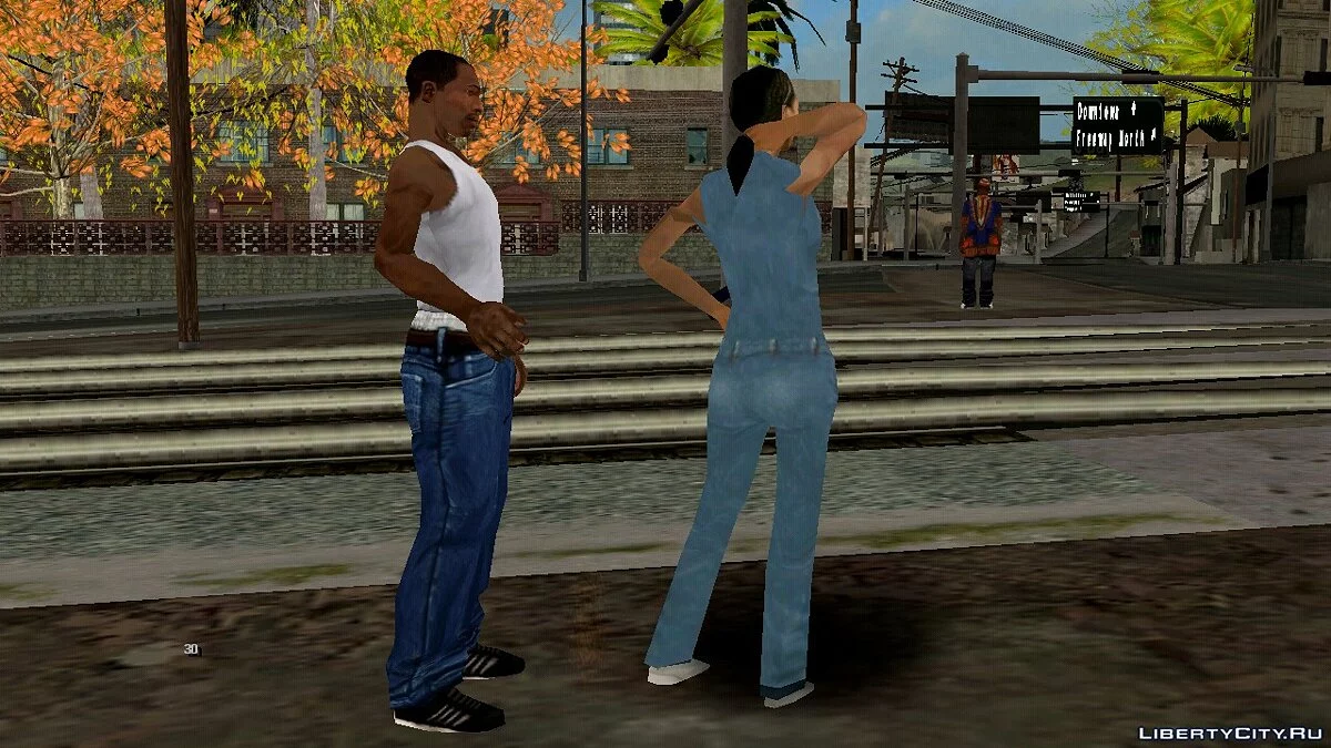 Menampar Setiap Gadis / GTA San Andreas (iOS, Android)