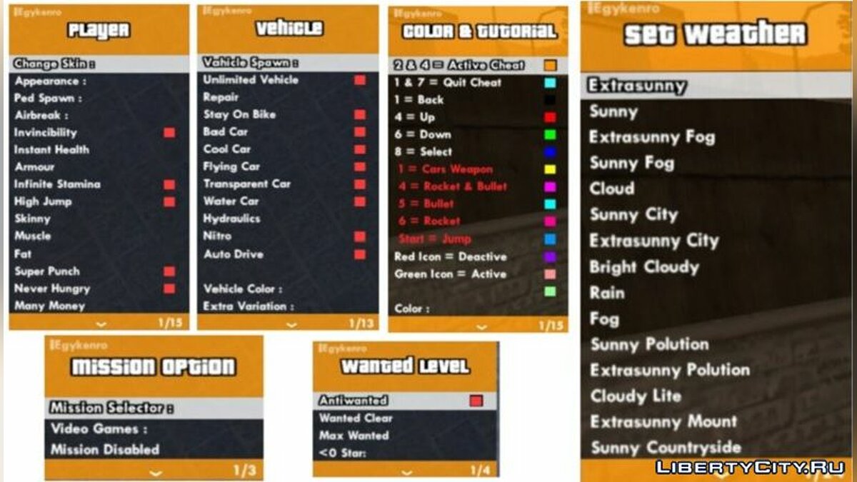 Files to replace helmet.csa in GTA San Andreas (iOS, Android) (5 files)