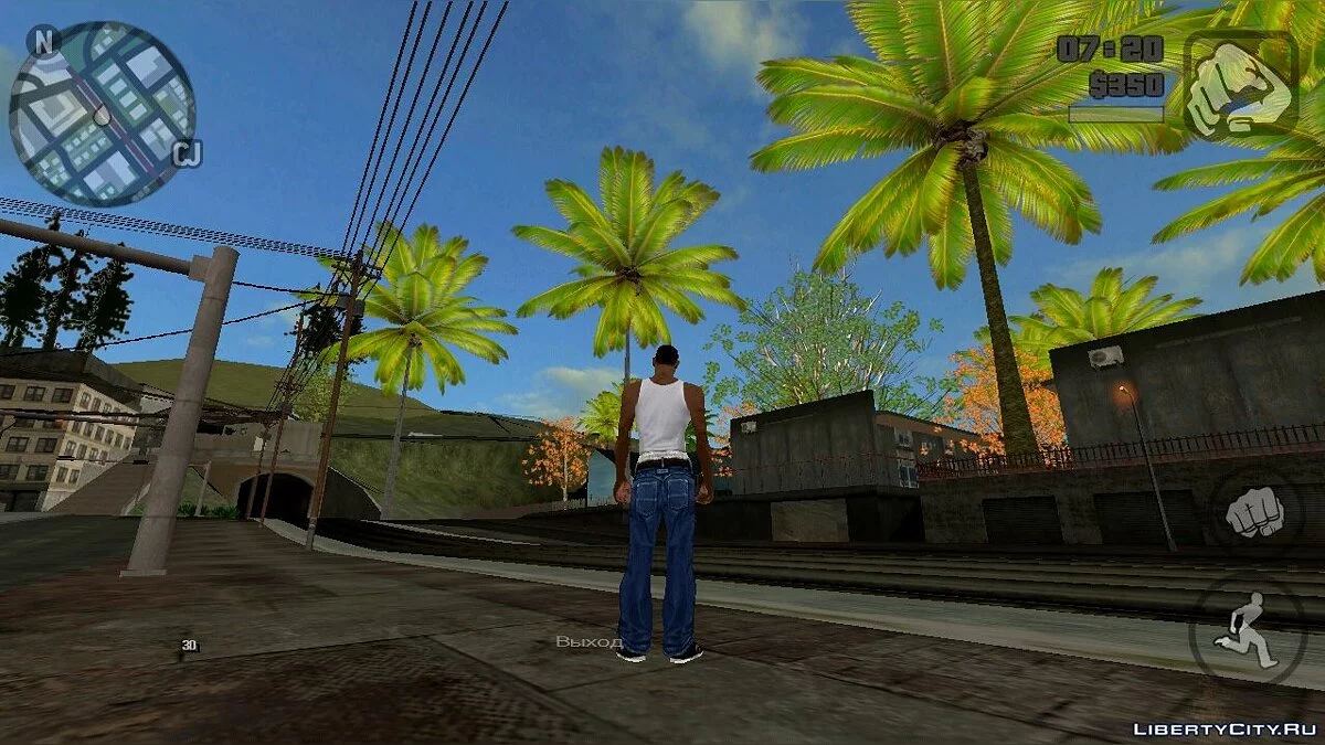 Extended Field of View / GTA San Andreas (iOS, Android)