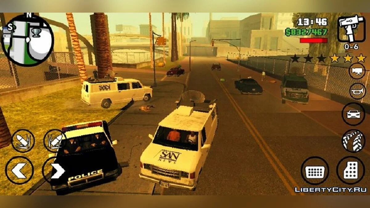 Reporter verfolgen dich / GTA San Andreas (iOS, Android)