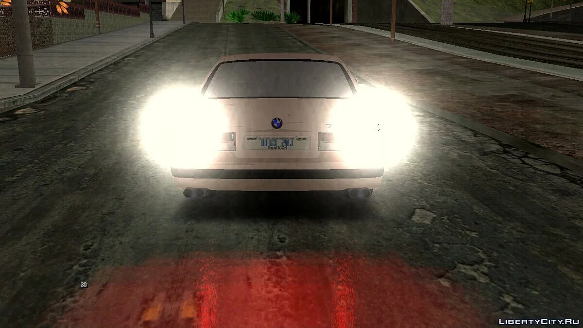 Реверсивные огни при заднем ходе / GTA San Andreas (iOS, Android)