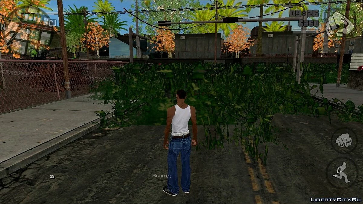 Спавн рослинності v1 / GTA San Andreas (iOS, Android)