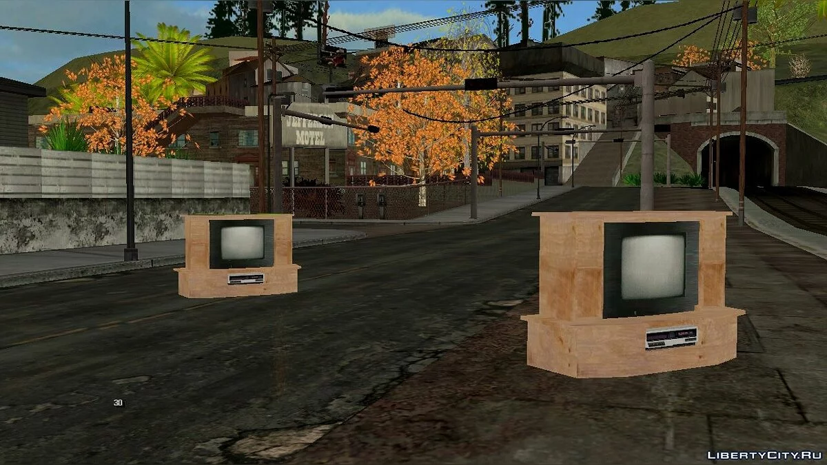 Spawn de Televisão / GTA San Andreas (iOS, Android)
