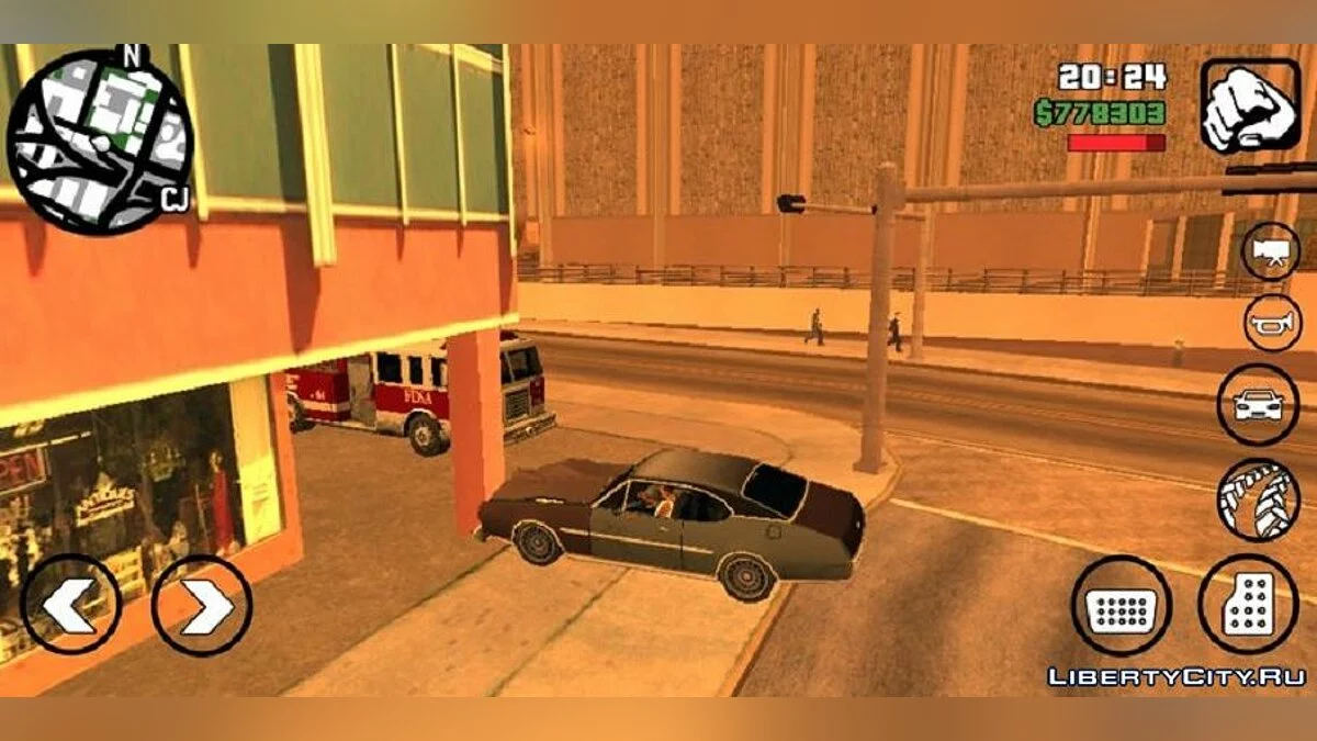 Collision Damage / GTA San Andreas (iOS, Android)