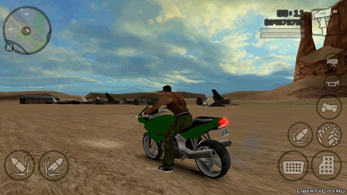 Opción de teletransportación en vehículos / GTA San Andreas (iOS, Android)