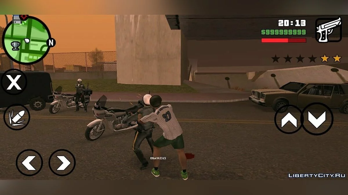 Captura de Pessoas / Escudo Humano / GTA San Andreas (iOS, Android)