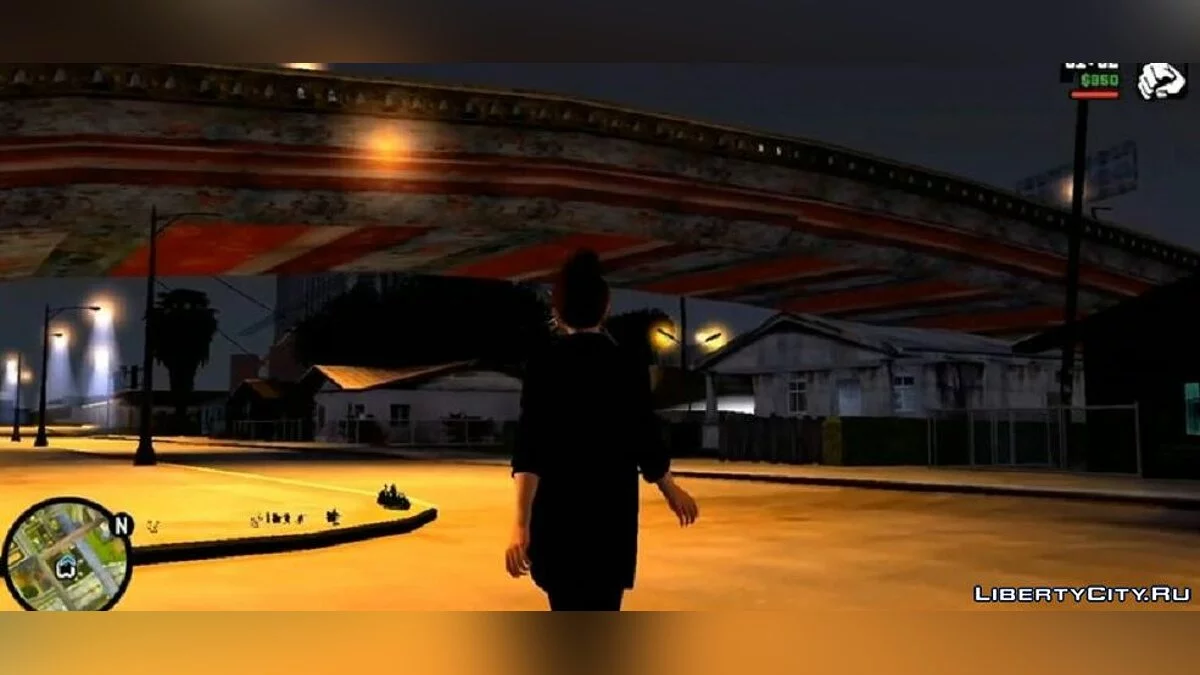 Освещение фонарей и светофоры в стиле GTA 5 (2dfx) / GTA San Andreas (iOS, Android)