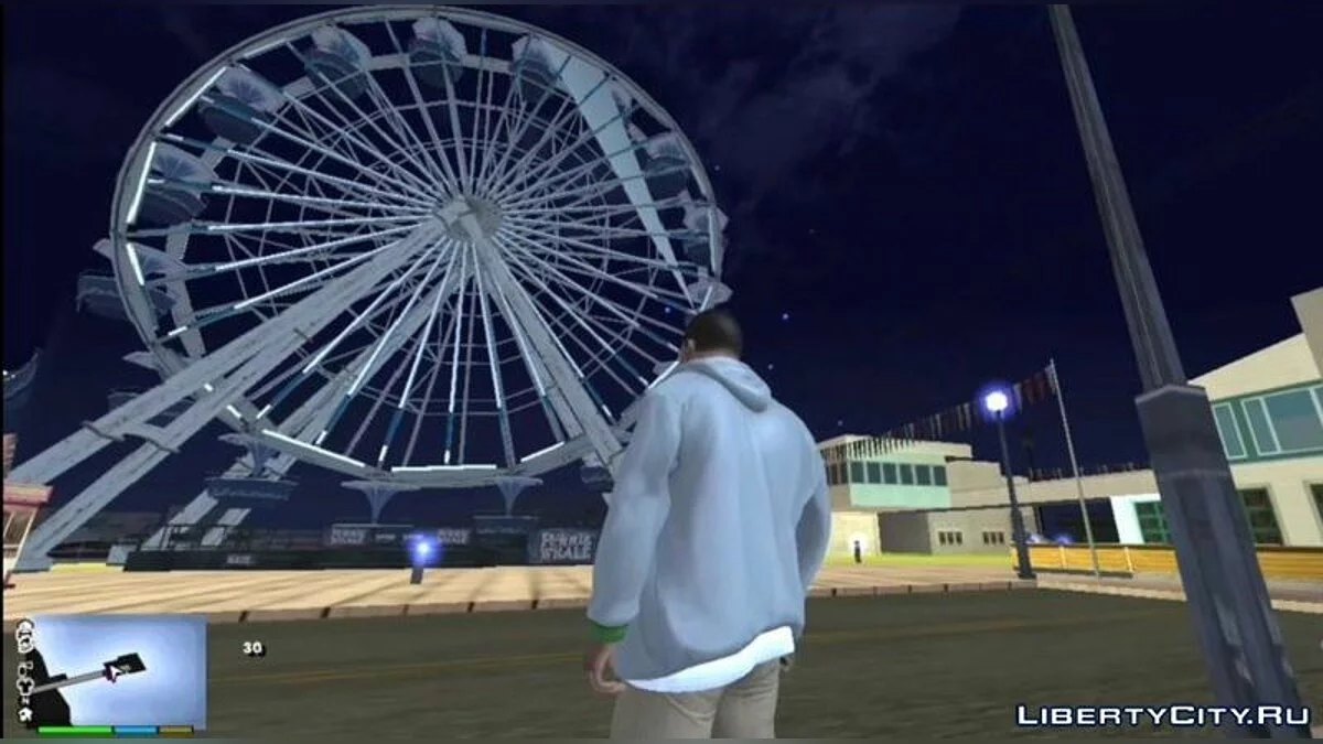 Roda Ferris Berputar dari GTA 5 / GTA San Andreas (iOS, Android)