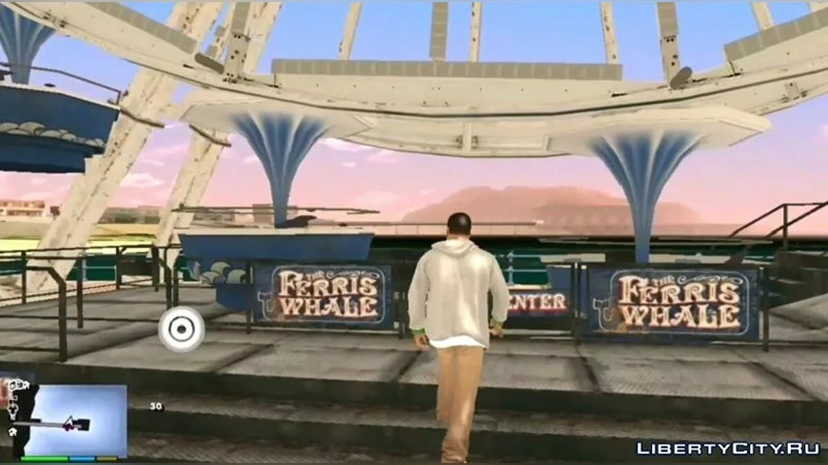 Roda Ferris Berputar dari GTA 5 / GTA San Andreas (iOS, Android)