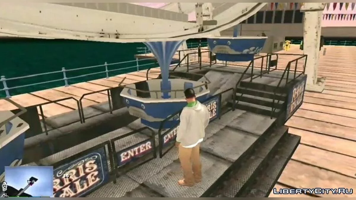 Roda Ferris Berputar dari GTA 5 / GTA San Andreas (iOS, Android)