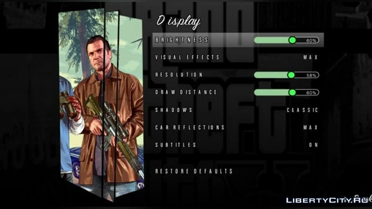 HUD de GTA 5 par DK22Pac / GTA San Andreas (iOS, Android)