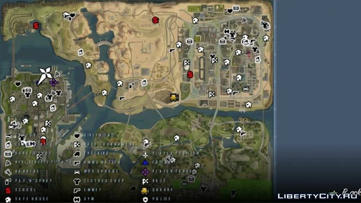 HUD de GTA 5 par DK22Pac / GTA San Andreas (iOS, Android)