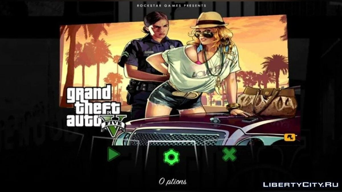 HUD de GTA 5 par DK22Pac / GTA San Andreas (iOS, Android)