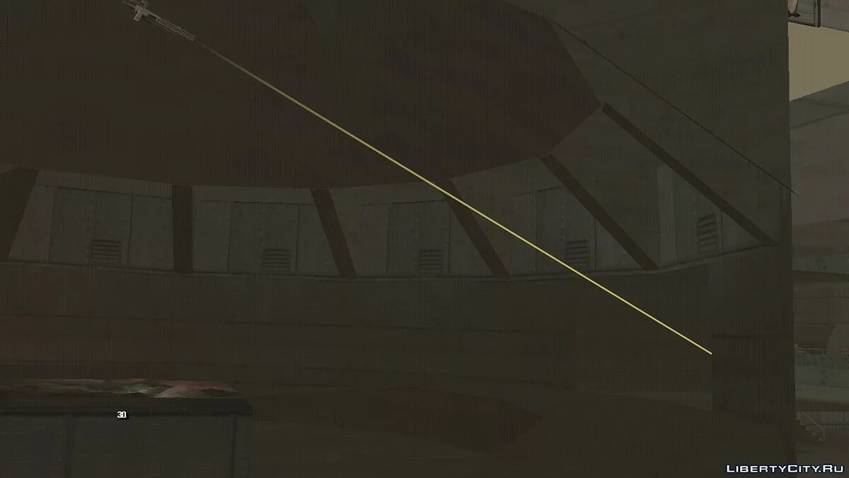 Laser Security System in Area 51 / GTA San Andreas (iOS, Android)