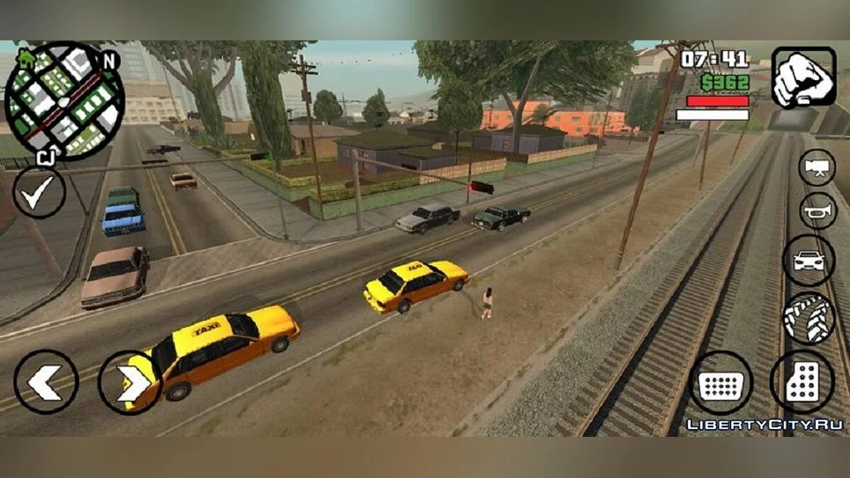Visibilitas Luas / GTA San Andreas (iOS, Android)