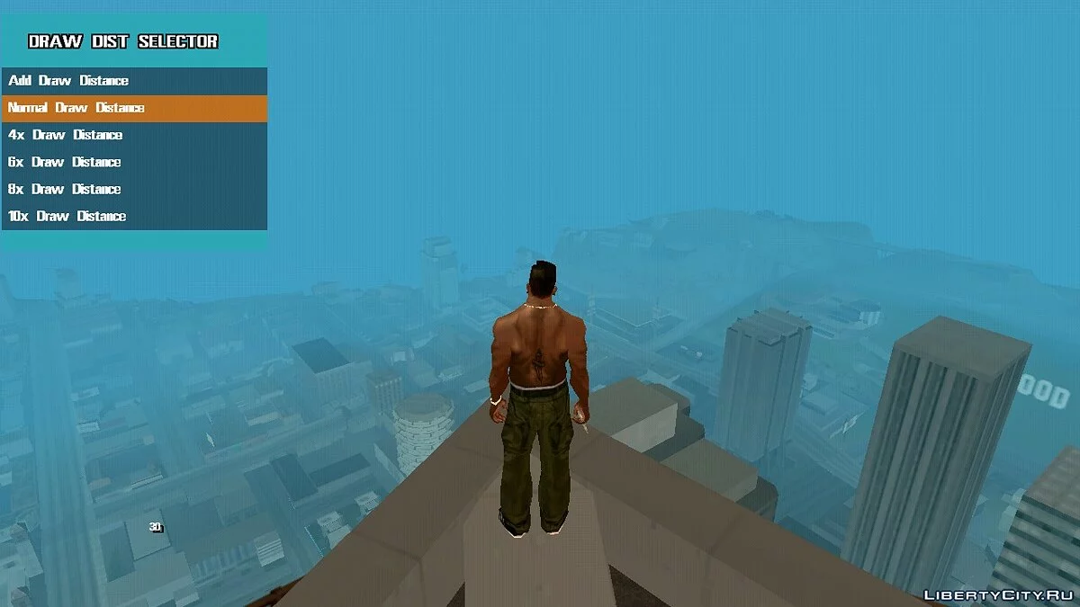 Increase Draw Distance / GTA San Andreas (iOS, Android)