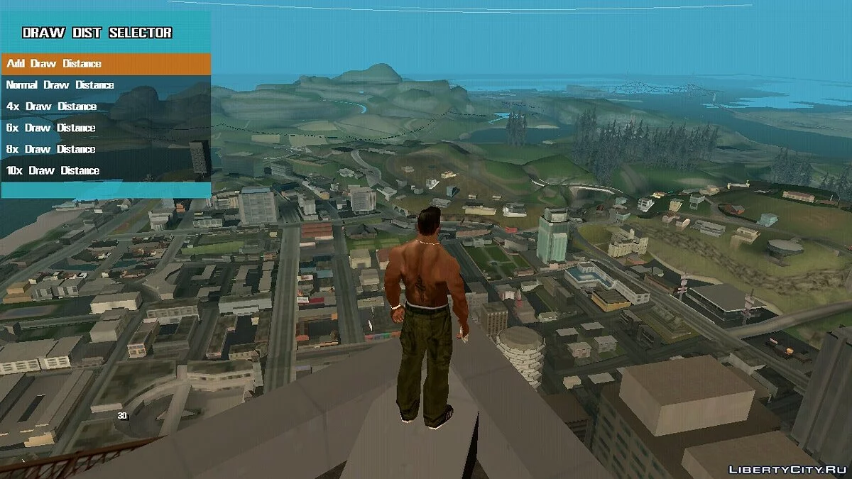 Increase Draw Distance / GTA San Andreas (iOS, Android)