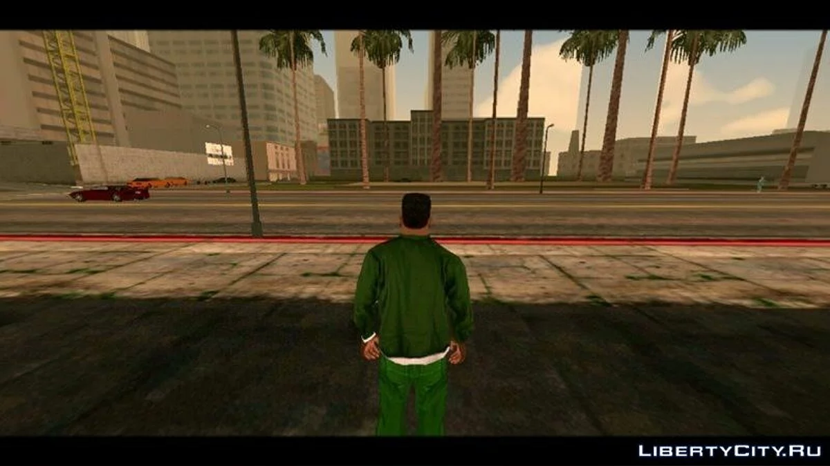 Effet œil de poisson (POV) / GTA San Andreas (iOS, Android)