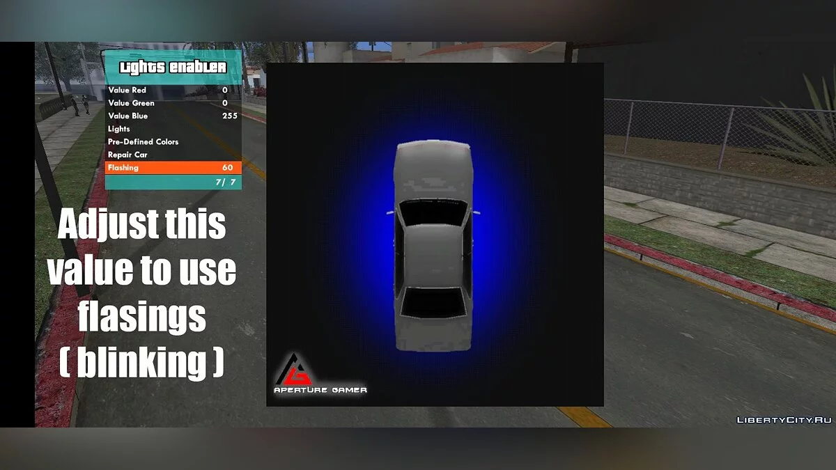 Instalação e configuração de neon / GTA San Andreas (iOS, Android)