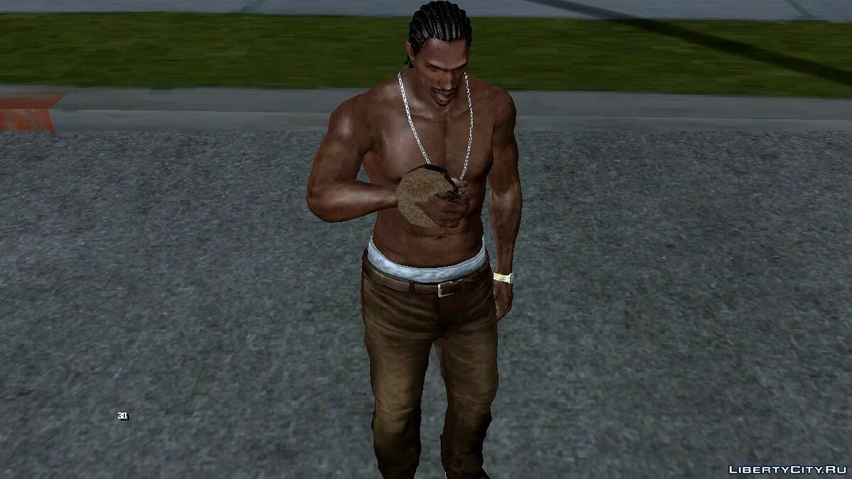 Вылечить здоровье бургером / GTA San Andreas (iOS, Android)