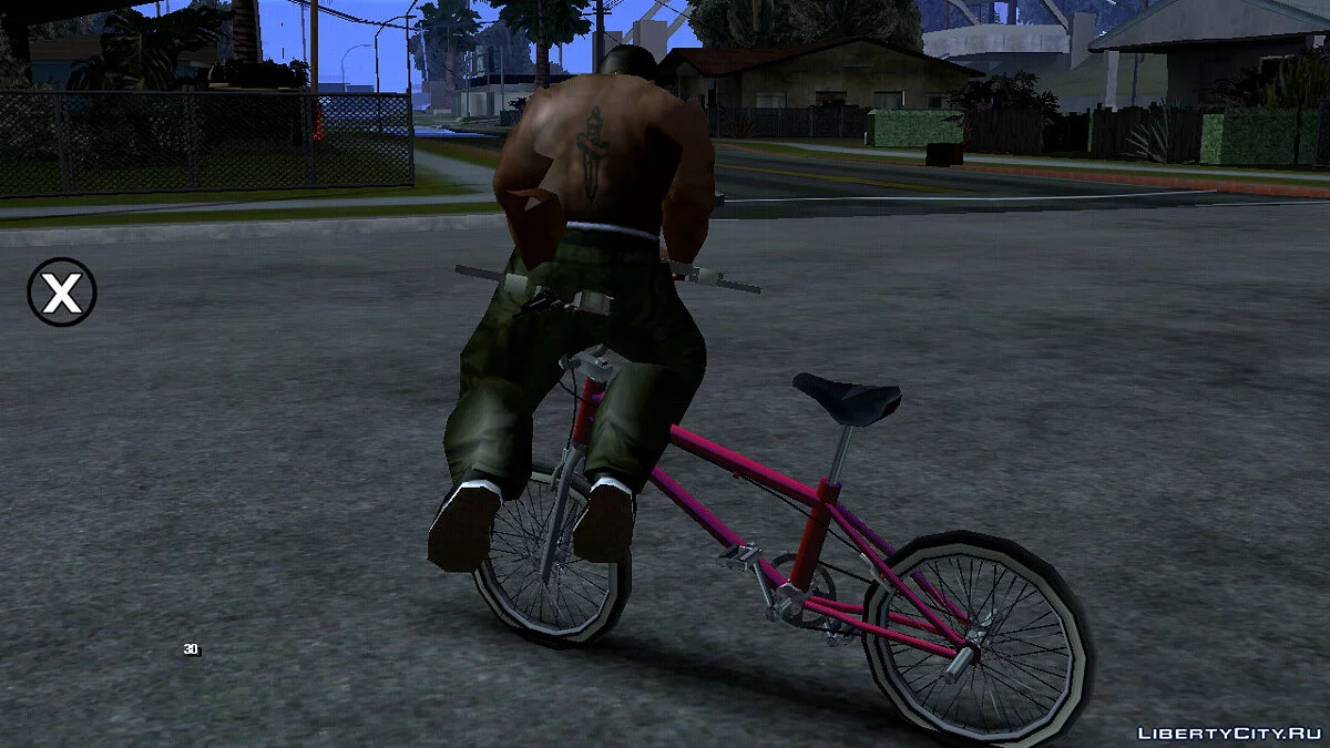 Kemampuan Melakukan Trik di BMX v1 / GTA San Andreas (iOS, Android)