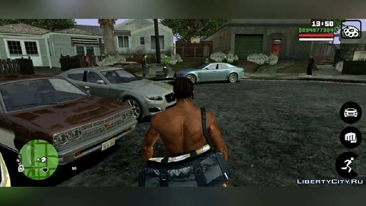 Отражение для автомобилей  / GTA San Andreas (iOS, Android)