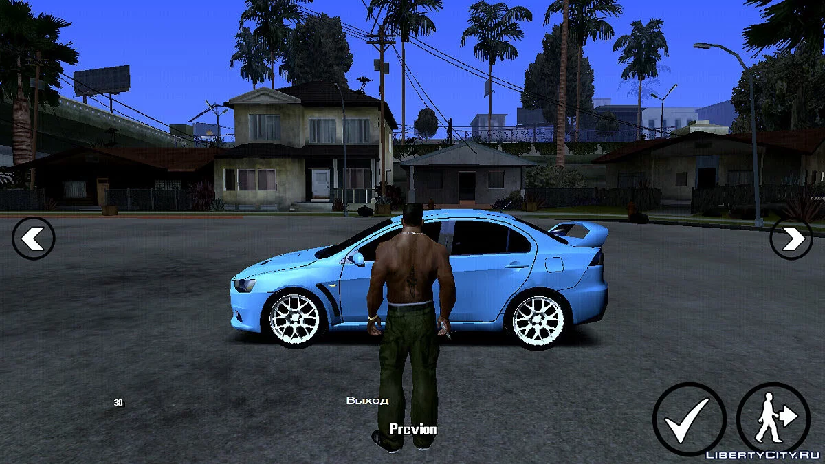 Gerador de veículos / GTA San Andreas (iOS, Android)