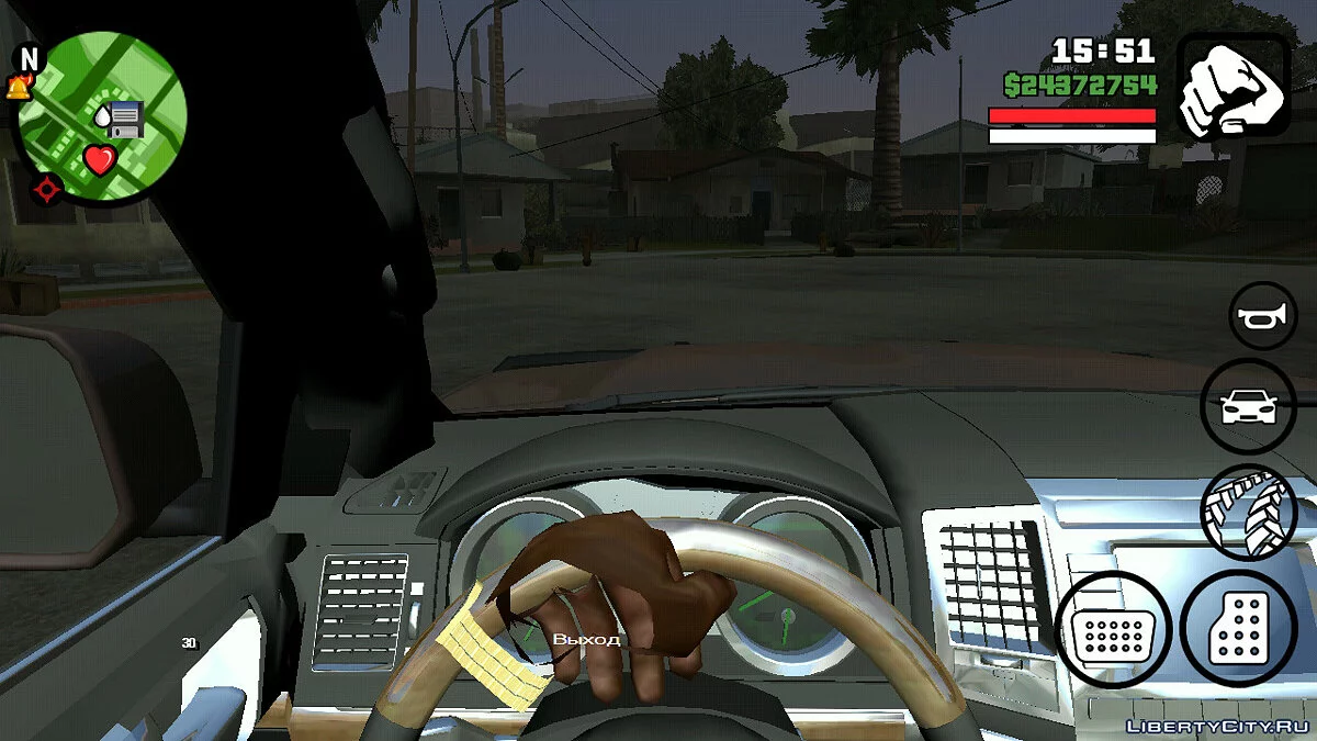 First-Person View / GTA San Andreas (iOS, Android)