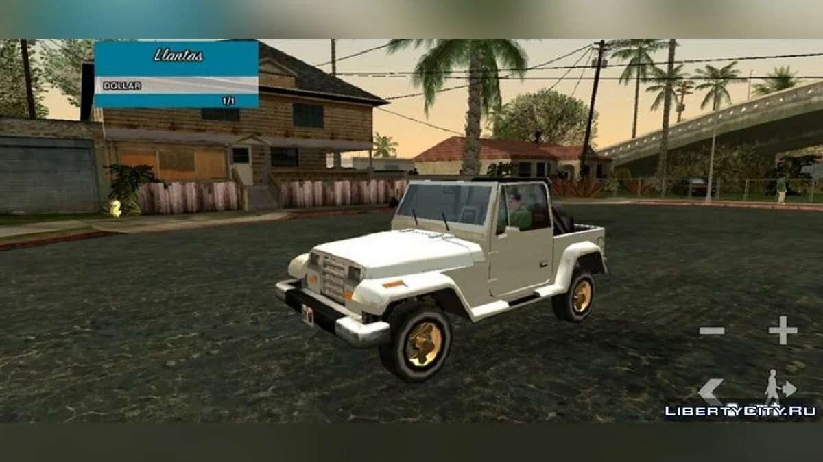 Kemampuan untuk mengatur mobil Anda v2 / GTA San Andreas (iOS, Android)
