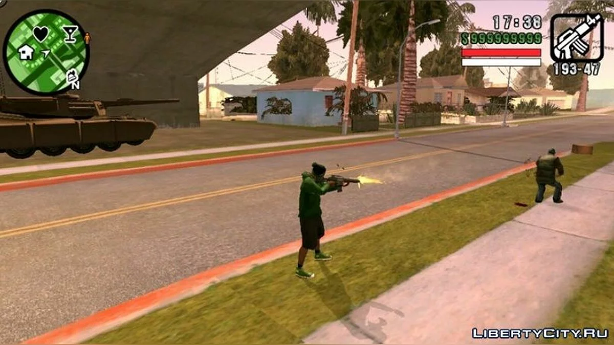 Автоматическая атака  / GTA San Andreas (iOS, Android)