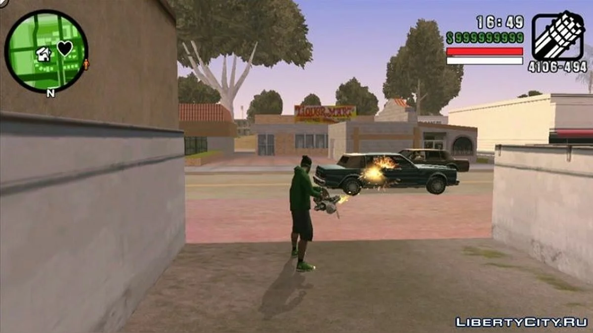 Автоматическая атака  / GTA San Andreas (iOS, Android)