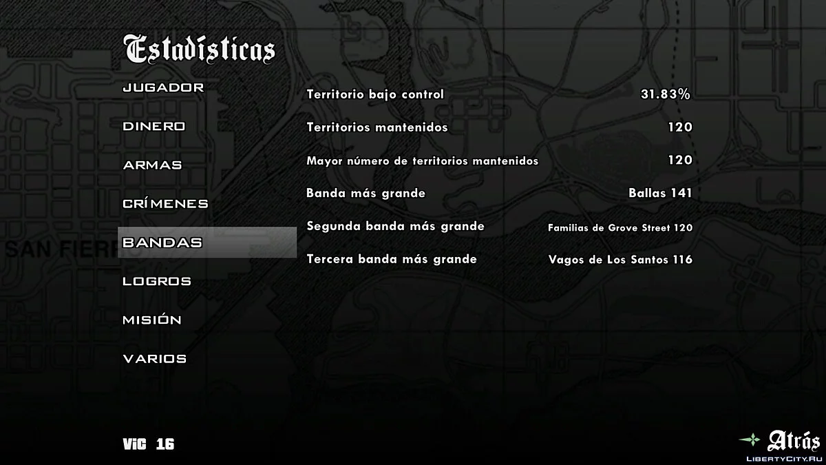 大型帮派战争随机器(安卓) / GTA San Andreas (iOS, Android)