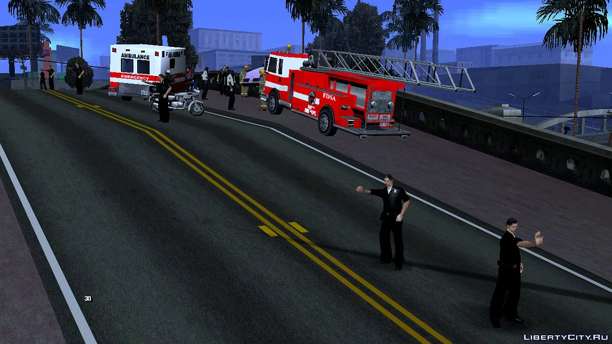 Аварія на мосту / GTA San Andreas (iOS, Android)