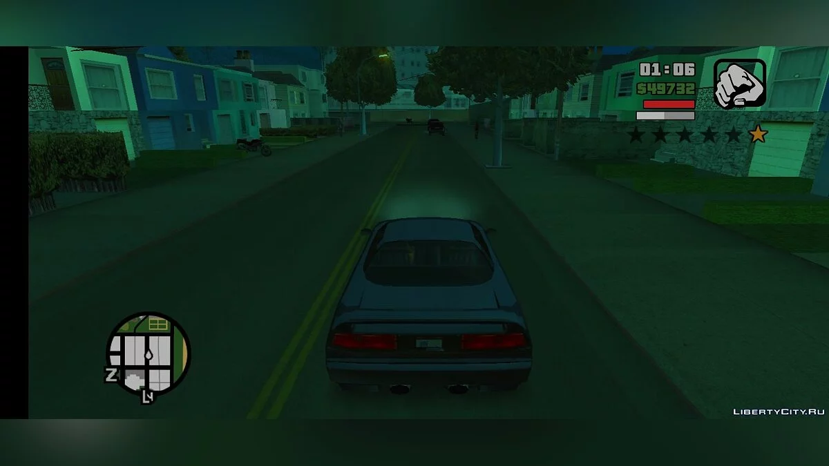 Câmera de Drift / GTA San Andreas (iOS, Android)