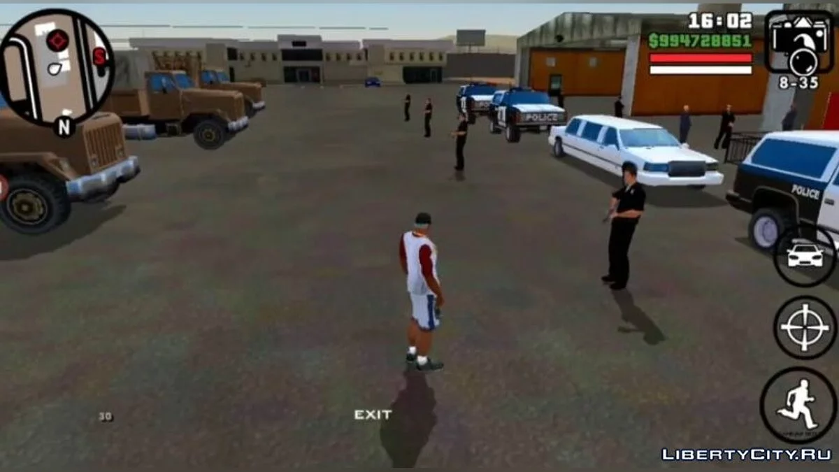 Discurso do presidente / GTA San Andreas (iOS, Android)