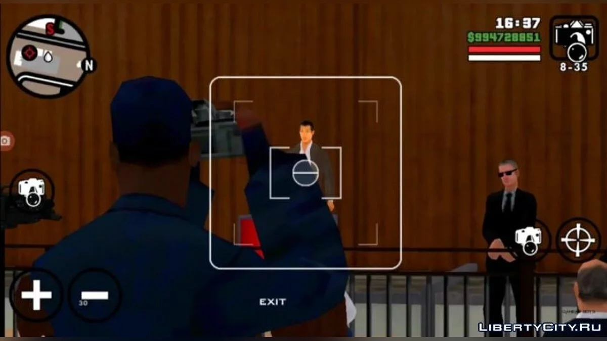 Discurso do presidente / GTA San Andreas (iOS, Android)