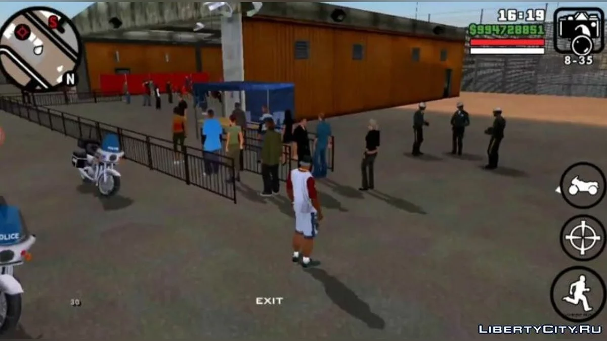 Discurso do presidente / GTA San Andreas (iOS, Android)