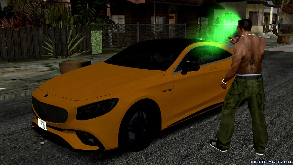 Fahrzeug mit Sprühdose lackieren / GTA San Andreas (iOS, Android)