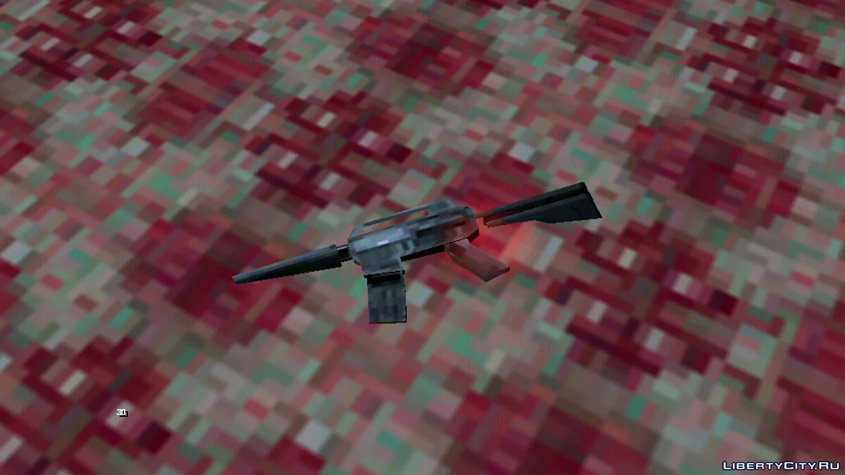Weapons on the Ground (Like in GTA 5) / GTA San Andreas (iOS, Android)