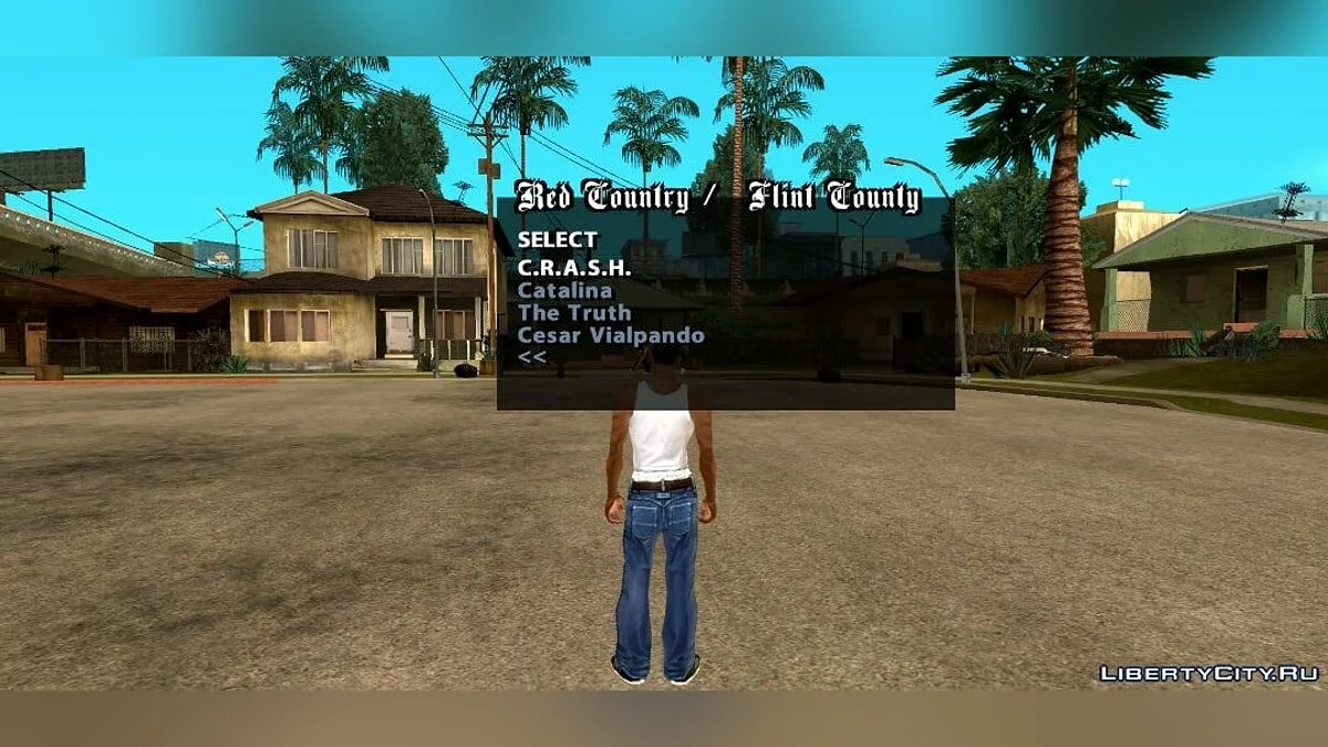 Можливість переглянути будь-яку кат-сцену / GTA San Andreas (iOS, Android)