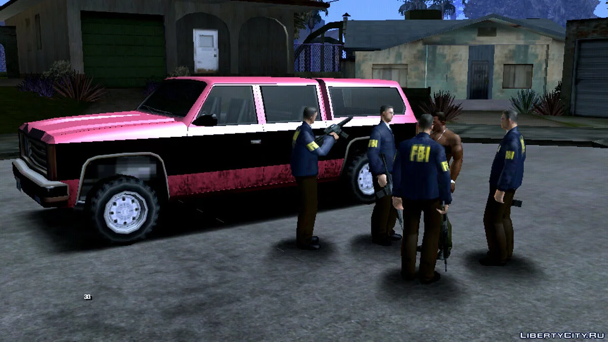 استدعاء مكتب التحقيقات الفدرالي / GTA سان أندرياس (iOS، أندرويد)